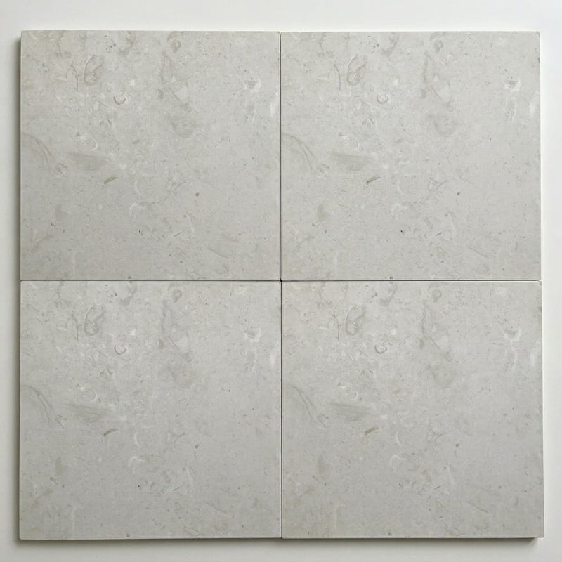 Cardinal Beige Limestone Tile 24x24 Honed close-up