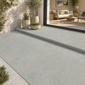 Caribbean Blue 18x24 Natural Limestone Paver — Backyard patio
