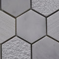 Carrara 2x2 Hexagon Various Finish Marble Mosaic Tile