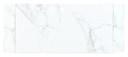 Carrara Natural 2018 3x12 Bullnose Marble Look Ceramic Trim