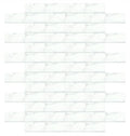 Carrara Natural 2018 3x12 Bullnose Marble Look Ceramic Trim