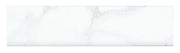 Carrara Natural 2018 3x12 Bullnose Marble Look Ceramic Trim