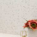 Carrara Penny Round Matte Misc. Porcelain Mosaic Tile