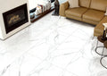 Carrara Premium 12x24 Pre Matte Marble Look Porcelain Tile