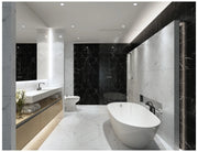 Carrara Premium 12x24 Pre Matte Marble Look Porcelain Tile