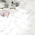 Carrara Premium 12x24 Pre Matte Marble Look Porcelain Tile