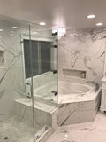 Carrara Premium 24x24 Pre Polished Marble Look Porcelain Tile