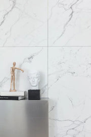 Carrara Premium 32x32 Pre Matte Marble Look Porcelain Tile