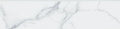 Carrara Premium 3x12 Bullnose Pre Polished Marble Look Porcelain Trim