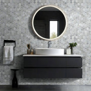 Carrara White 2 Hexagon Polished Marble Mosaic Tile