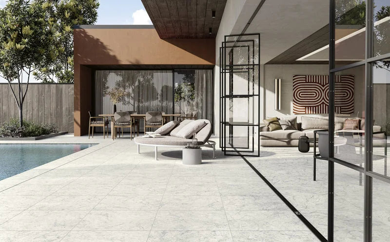 Carrara 24x24 Porcelain Paver