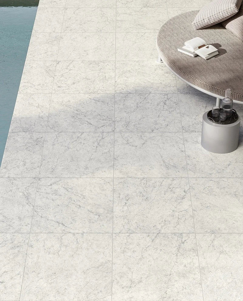 Carrara 24x24 Porcelain Paver