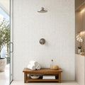 Carrara White 2x2 Polished Veined Marble Mosaic — Spa spa interior