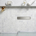 Carrara White (Italian) Marble 2x2 Honed Mosaic — Bathroom shower floor