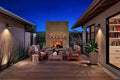 Casa Blend 3D Honed Corner 6x12 Travertine Ledger Stone