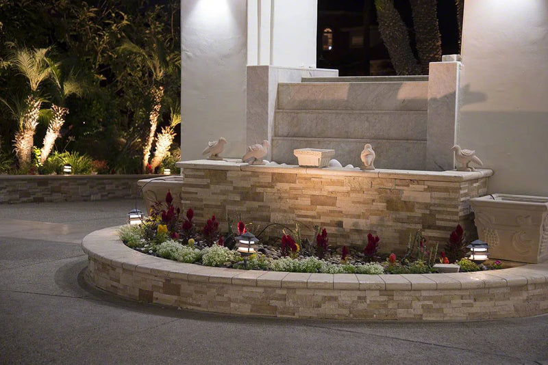 Casa Blend 3D Multi Finish Corner 6x12 Travertine Ledger Stone