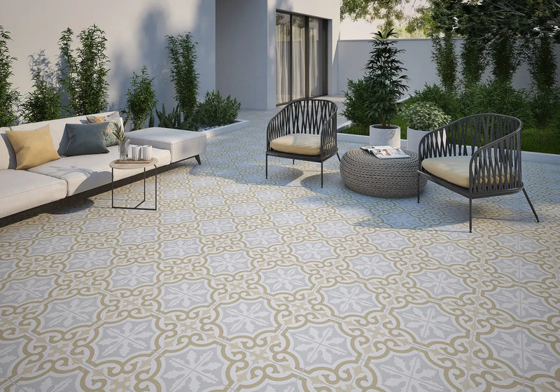 Casablanca Fond 8x8 Gres Stoneware Tile