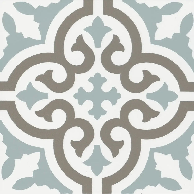 Casablanca Aqua 8x8 Gres Stoneware Tile