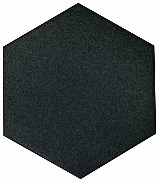Casablanca Solid Black 8x8 Stoneware Tile