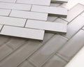 Casale Grey Shining Glass Mosaic