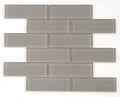 Casale Grey Shining Glass Mosaic