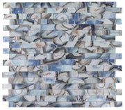Shell Blue Glass Mosaic