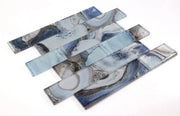 Shell Blue Glass Mosaic