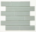 Casale Silver Grey Multi Size Glass Mosaic