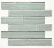 Casale Silver Grey Multi Size Glass Mosaic