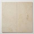Caspian Bisque 12x24 Honed Mesh Back Limestone Tile close-up