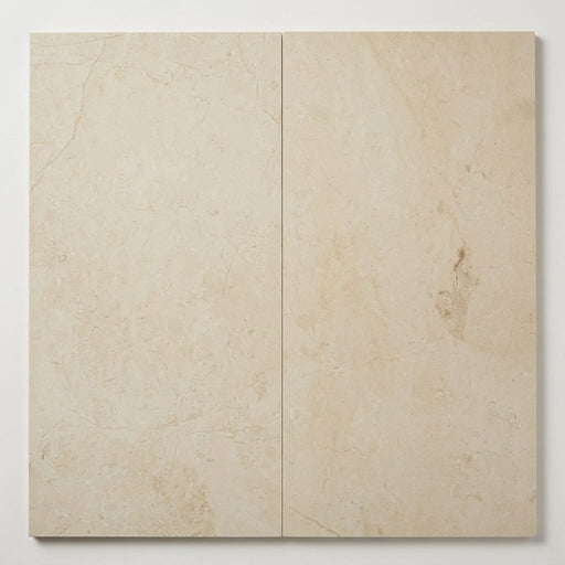 Caspian Bisque 12x24 Honed Mesh Back Limestone Tile close-up