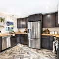 Castle Brick Brown 2-1/2x10 Brick Look Porcelain Tile