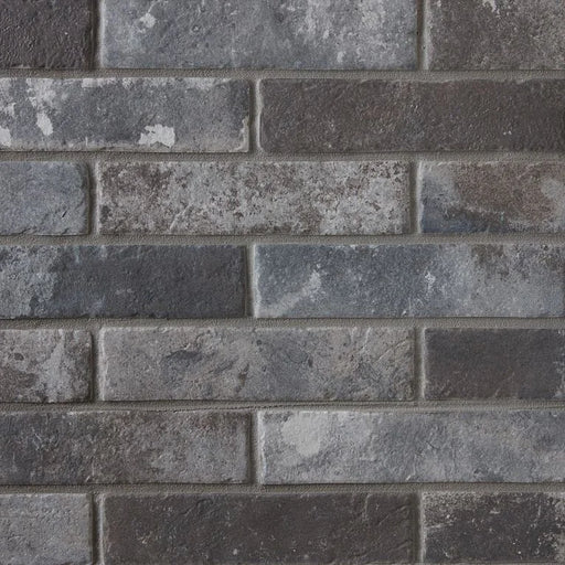 Castle Brick Grey 2-1/2x10x5 Corner Ceramic / Porcelain Trim