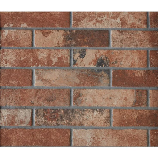 Castle Brick Red 2-1/2x10 Brick Look Ceramic / Porcelain Tile