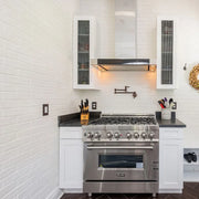 Castle Brick White 2-1/2x10 Brick Look Ceramic / Porcelain Tile
