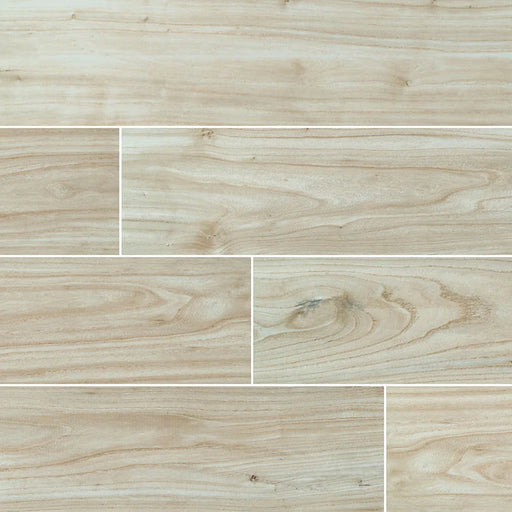 Catalina Maple 8x48 Polished Porcelain Wood Look Tile