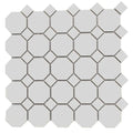 CC Mosaics MG White 12x12 Octagon Mosaic
