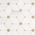 Cecily Pattern Polished 0.38 Inch Marble Mosaic Tile
