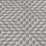 Celeste Dark Cinder Grey & Calacatta Losanna 16.25x14.25 Dot Honed Marble Mosaic