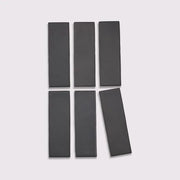 Celine Black 6x2 Field Matte Ceramic Tile