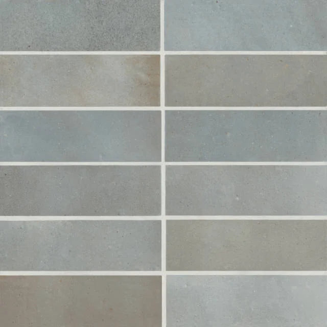 Celine Blue 6x2 Matte Field Ceramic Tile