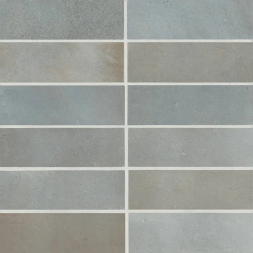 Celine Blue 6x2 Matte Field Ceramic Tile