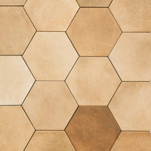 Celine Cotto 5x4 Hexagon Matte Ceramic Field Tile