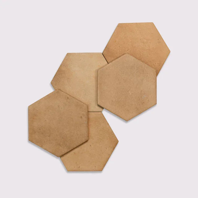 Celine Cotto 5x4 Hexagon Matte Ceramic Field Tile