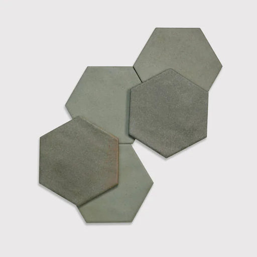 Celine Sage 5x4 Hexagon Matte Ceramic Field Tile