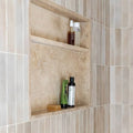 Celine Taupe 12x2.5 Field Matte Ceramic Tile