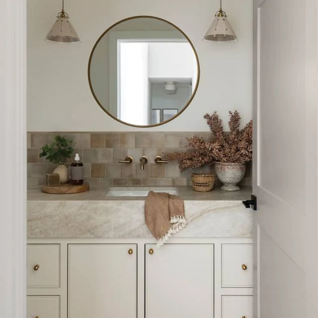 Celine Taupe 4x4 Matte Ceramic Field Tile