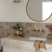 Celine Taupe 4x4 Matte Ceramic Field Tile