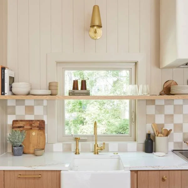 Celine Taupe 4x4 Matte Ceramic Field Tile