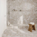Celine Taupe 5x4 Hexagon Matte Ceramic Field Tile